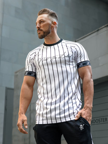 SIGNATURE VERTICAL STRIPE TEE V2