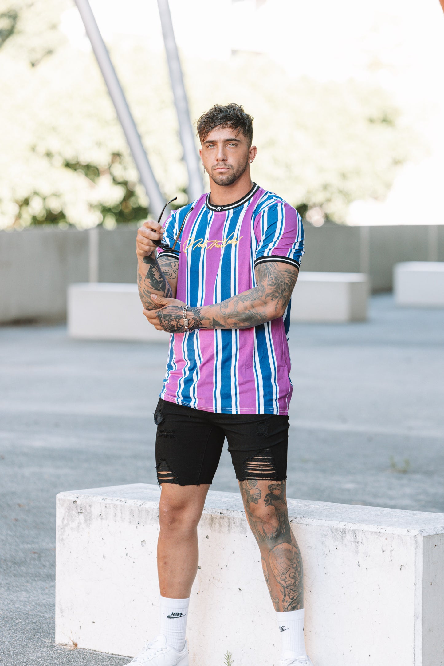 Stripe Revolution Tee